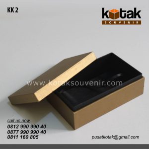 kotak kado warna emas premium